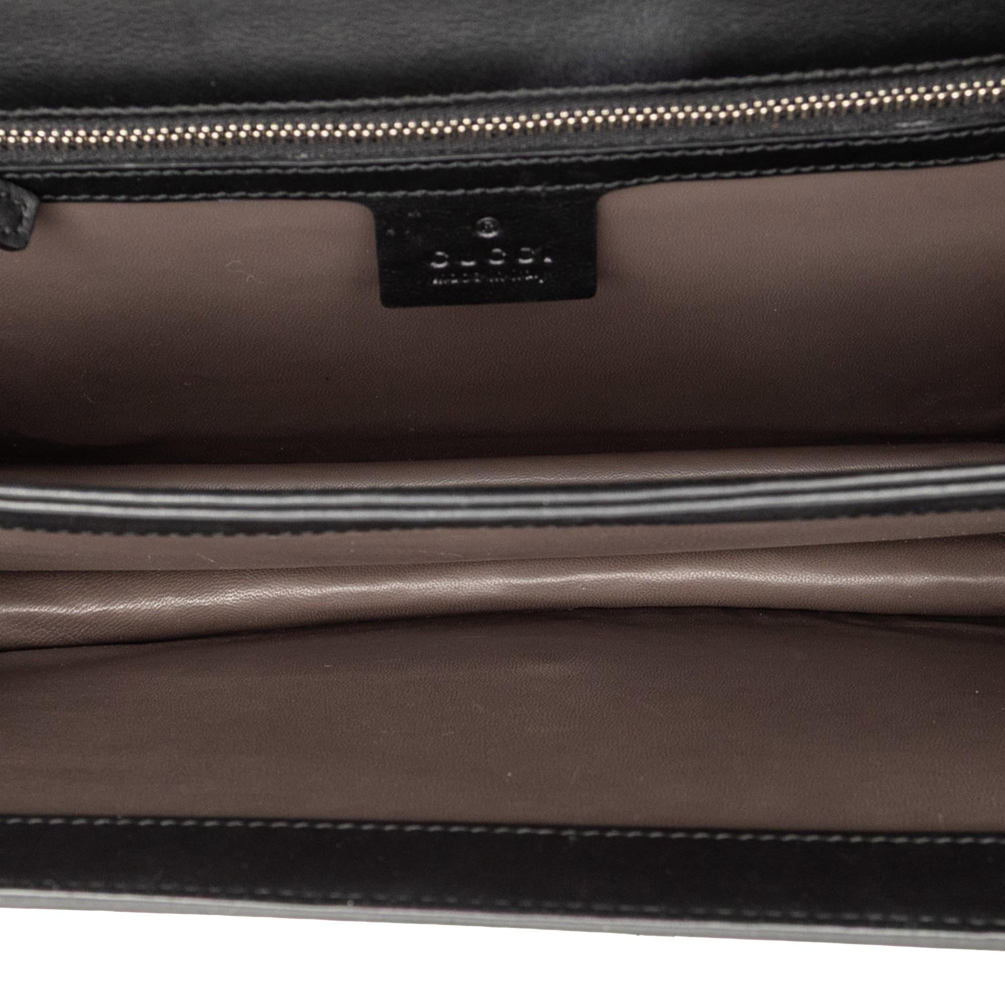 Gucci Medium Patent Dollar Interlocking G Crossbody