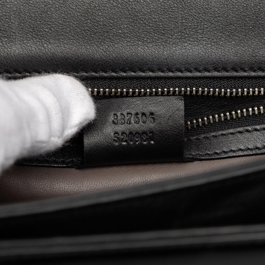 Gucci Medium Patent Dollar Interlocking G Crossbody