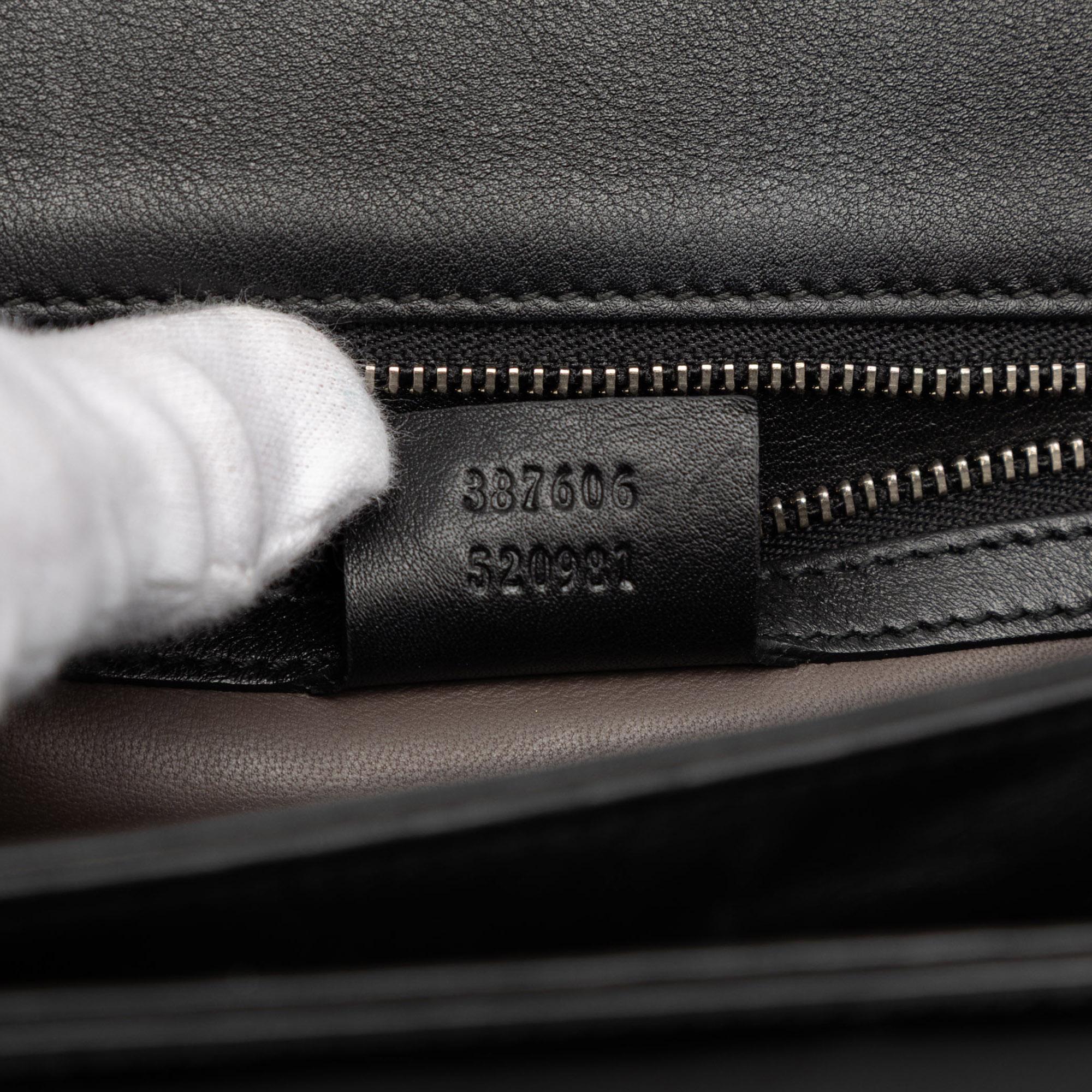Gucci Medium Patent Dollar Interlocking G Crossbody