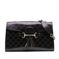 Gucci Medium Patent Guccissima Emily Shoulder Bag