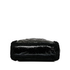 Gucci Medium Patent Shearling Soho Chain Tote (SHG-dATtOX)