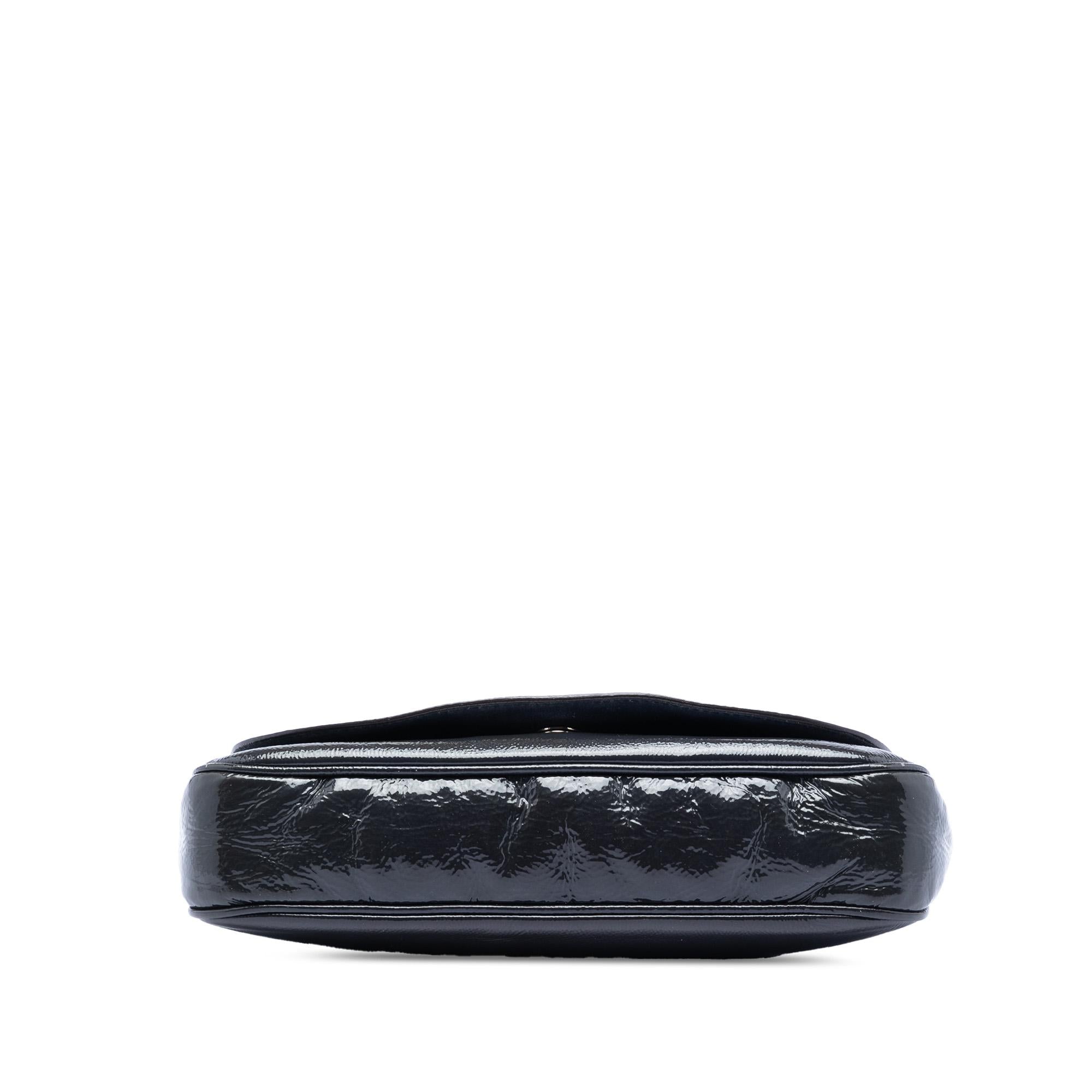 Gucci Medium Patent Soho Chain Flap Crossbody