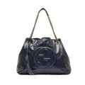Gucci Medium Patent Soho Chain Tote (SHG-ln0QMk)