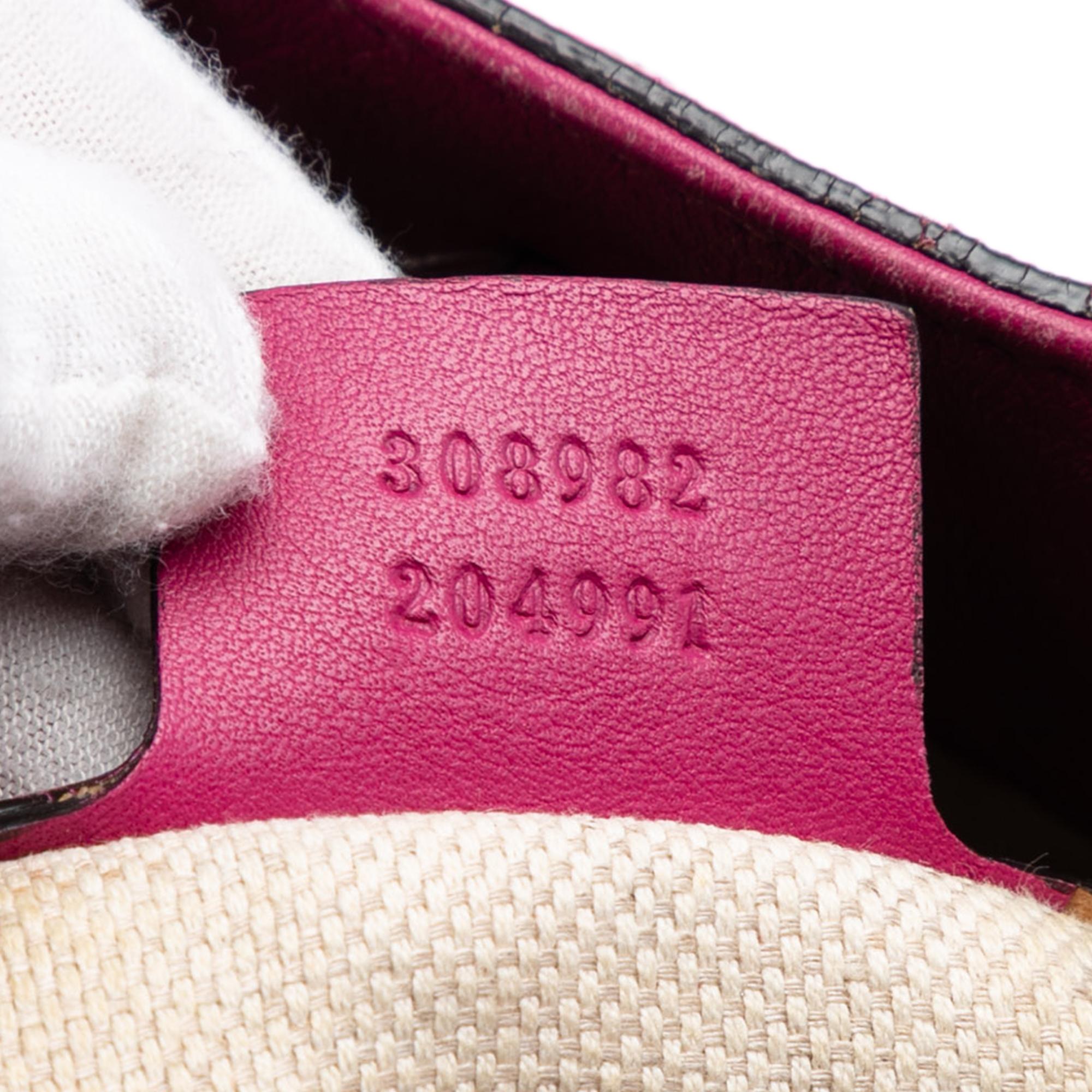 Gucci Medium Patent Soho Chain Tote