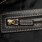 Gucci Medium Patent Web Britt Satchel