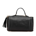 Gucci Medium Pebbled Calfskin Soho Boston Bag