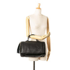 Gucci Medium Pebbled Calfskin Soho Boston Bag