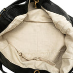 Gucci Medium Pebbled Calfskin Twill Tote