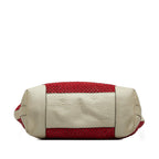 Gucci Medium Raffia Bamboo Shopper Tote (SHG-huzjM4)
