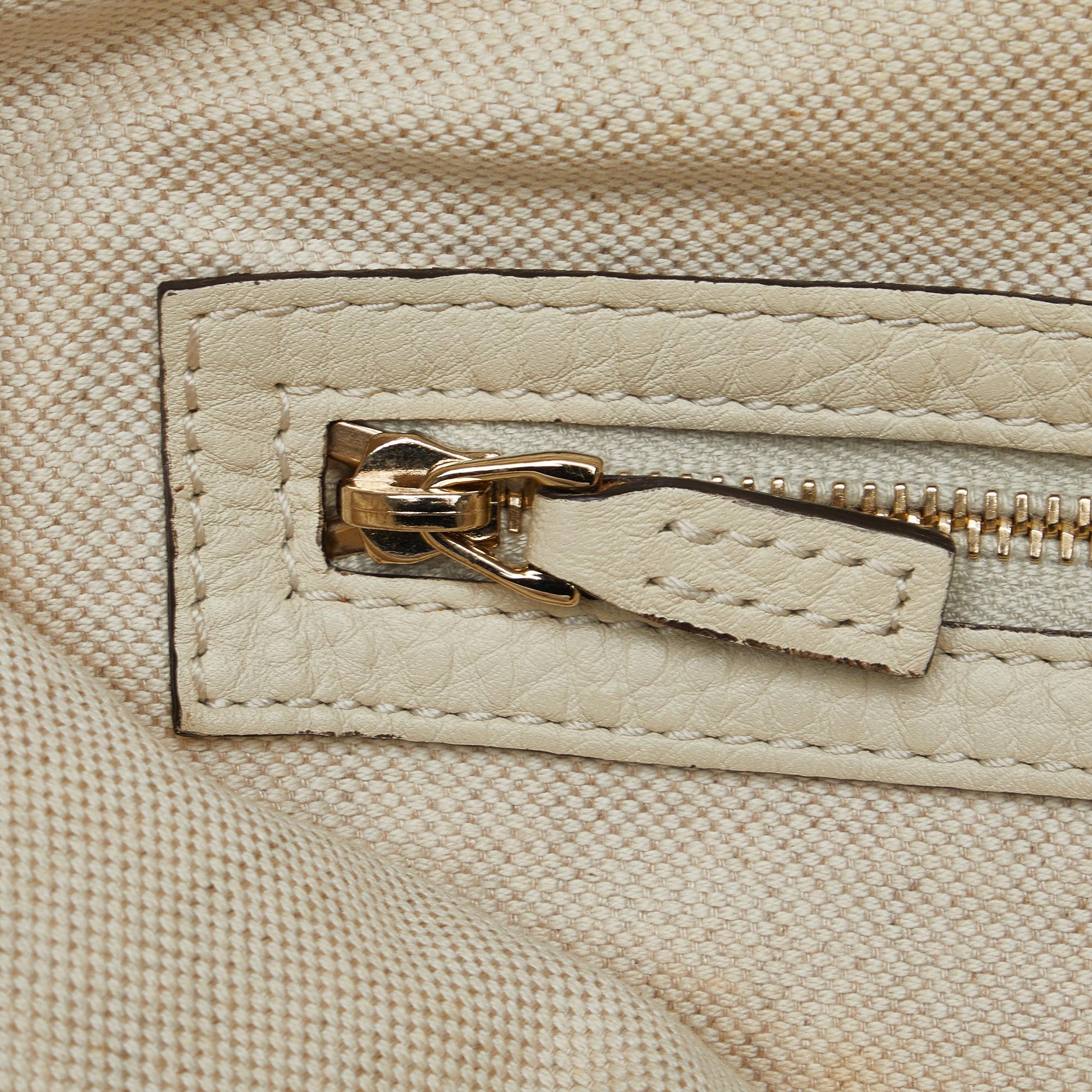 Gucci Medium Raffia Bamboo Shopper Tote (SHG-huzjM4)