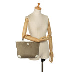 Gucci Medium Raffia Bamboo Shopper Tote (SHG-lv32Tc)