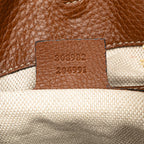 Gucci Medium Raffia Soho Chain Tote