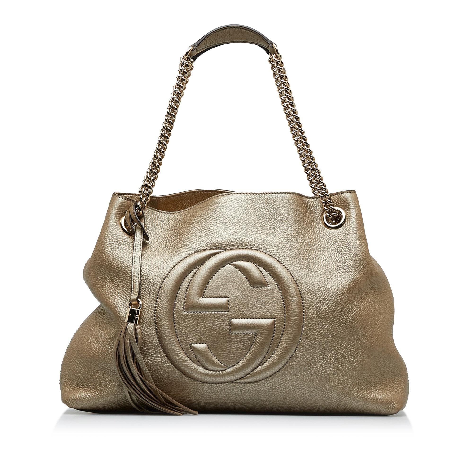 Gucci Medium Soho Chain Tote (SHG-C443qt)