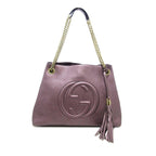 Gucci Medium Soho Chain Tote (SHG-Vjavet)