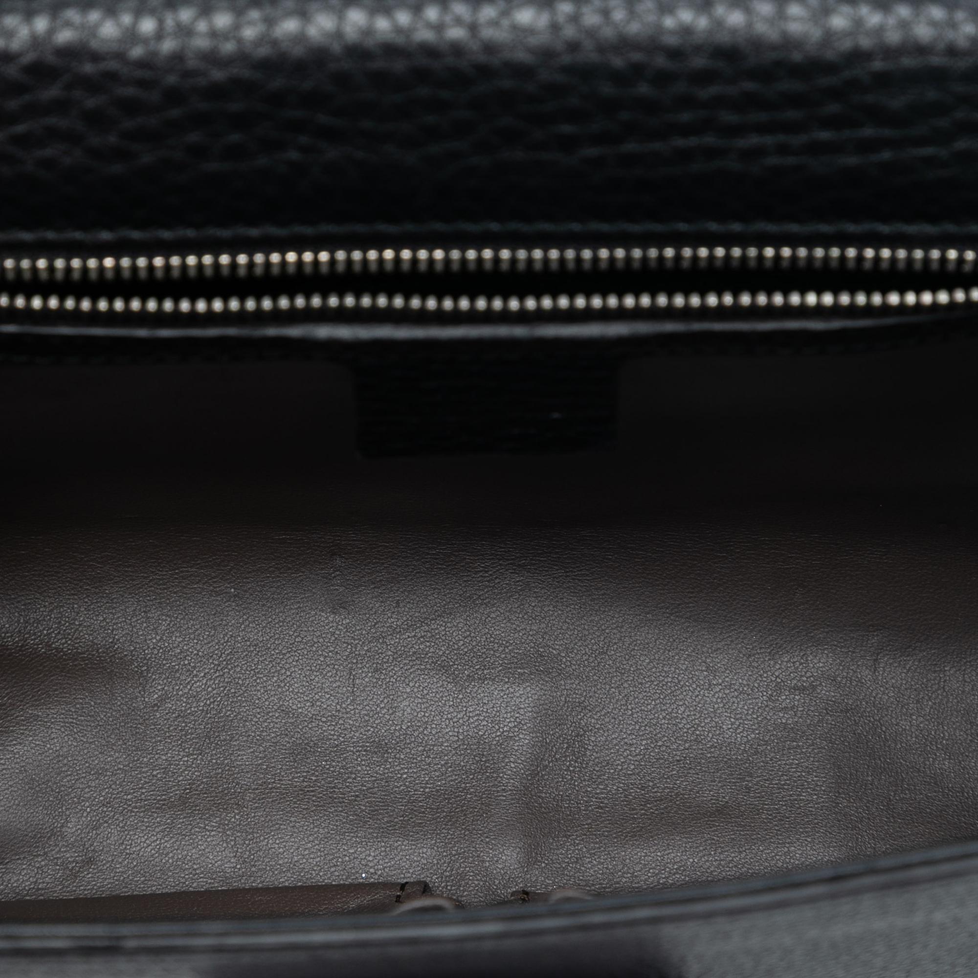 Gucci Medium Studded Leather Miss Bamboo Crossbody