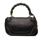 Gucci Medium Studded New Bamboo Tassel Satchel (SHG-LOkrtI)