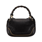 Gucci Medium Studded New Bamboo Tassel Satchel (SHG-QZ6Rq6)