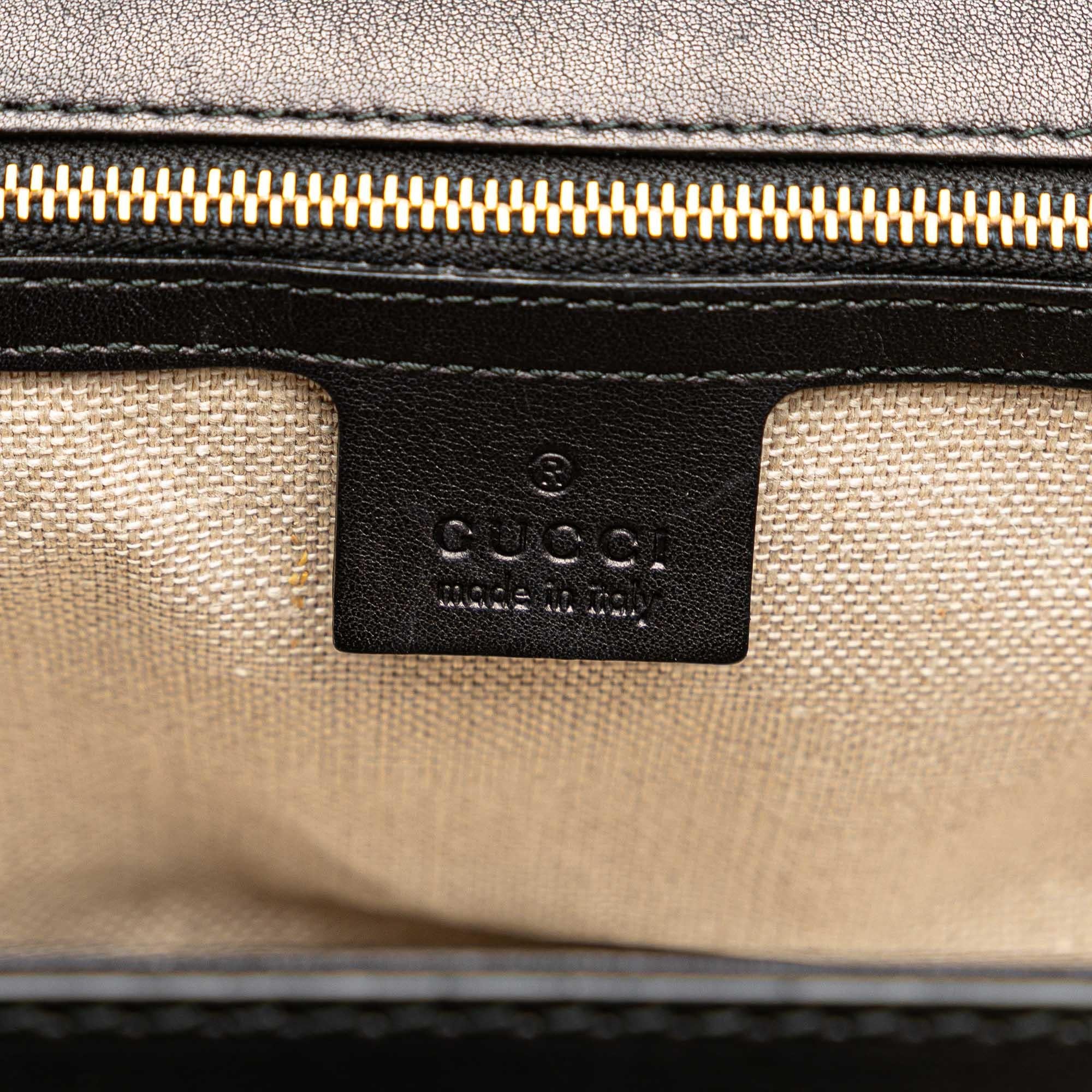 Gucci Medium Studded New Bamboo Tassel Satchel (SHG-QZ6Rq6)
