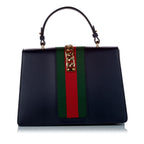 Gucci Medium Sylvie Leather Satchel (SHG-25632)