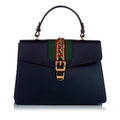 Gucci Medium Sylvie Leather Satchel (SHG-25632)
