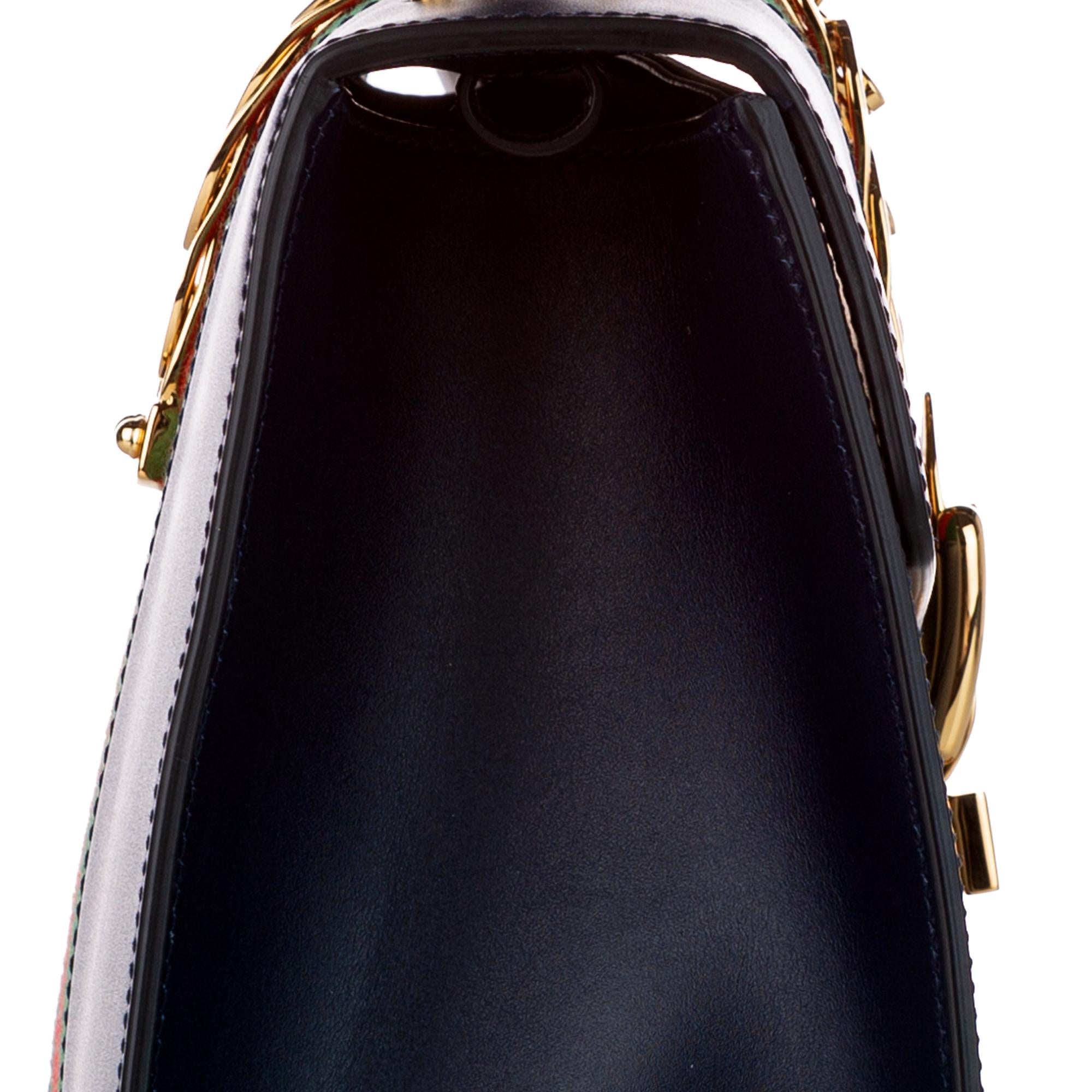 Gucci Medium Sylvie Leather Satchel (SHG-25632)