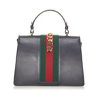 Gucci Medium Sylvie Leather Satchel (SHG-27346)