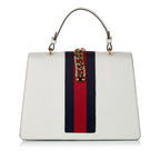 Gucci Medium Sylvie Leather Satchel (SHG-30400)