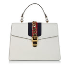 Gucci Medium Sylvie Leather Satchel (SHG-30400)