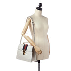 Gucci Medium Sylvie Leather Satchel (SHG-30400)