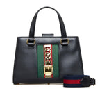 Gucci Medium Sylvie Satchel (SHG-hvyoSA)