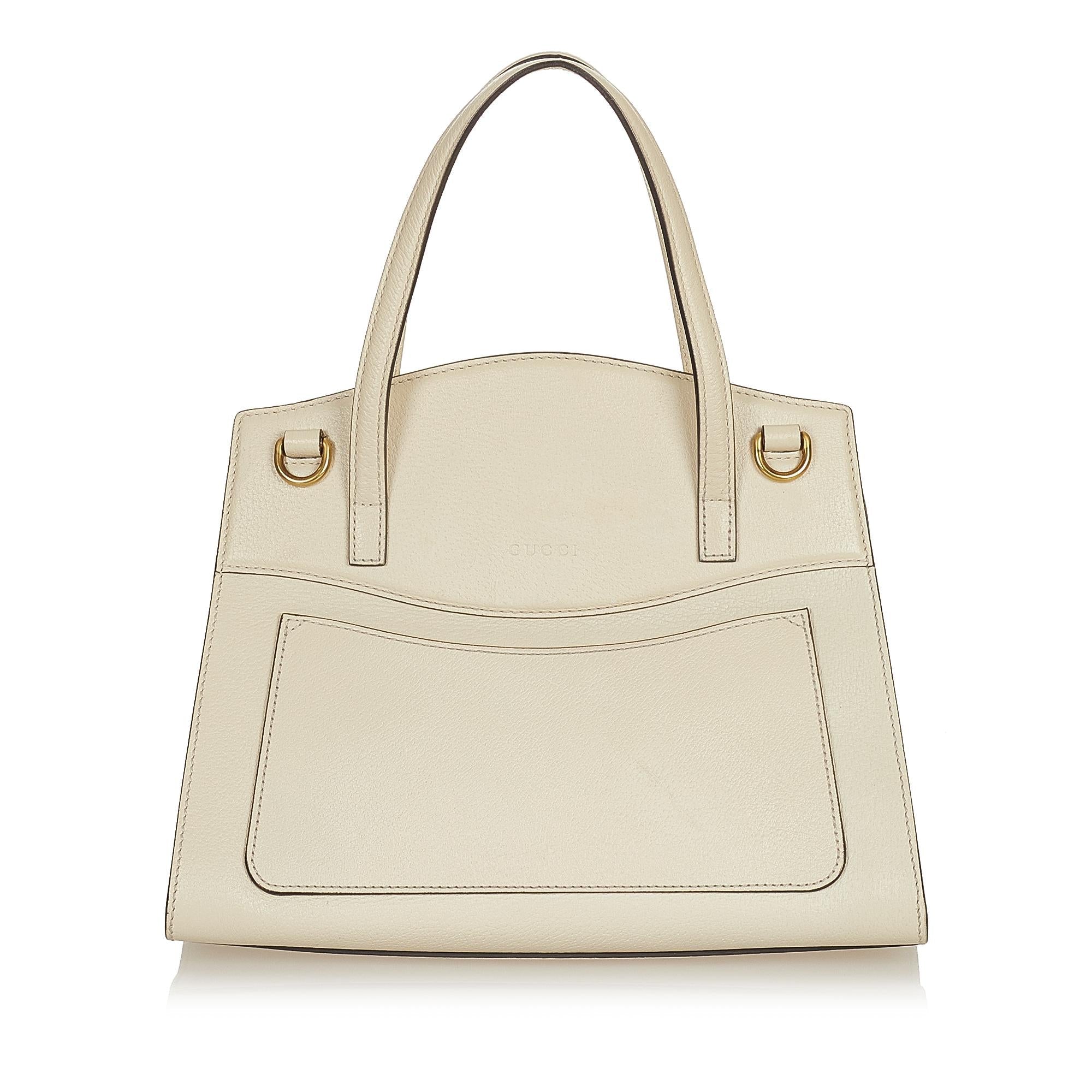 Gucci Medium Web Linea Butterfly Totem Satchel (SHG-31390)