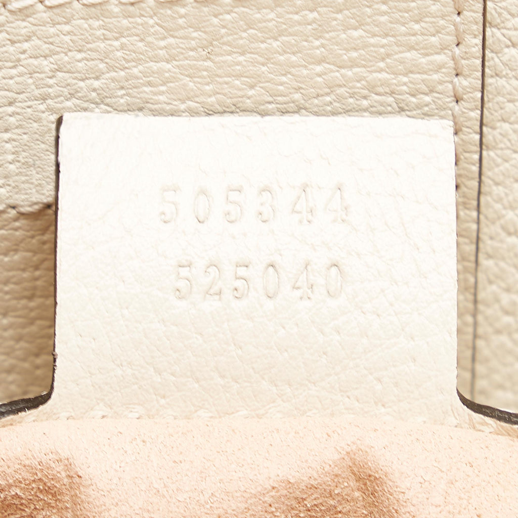 Gucci Medium Web Linea Butterfly Totem Satchel (SHG-31390)