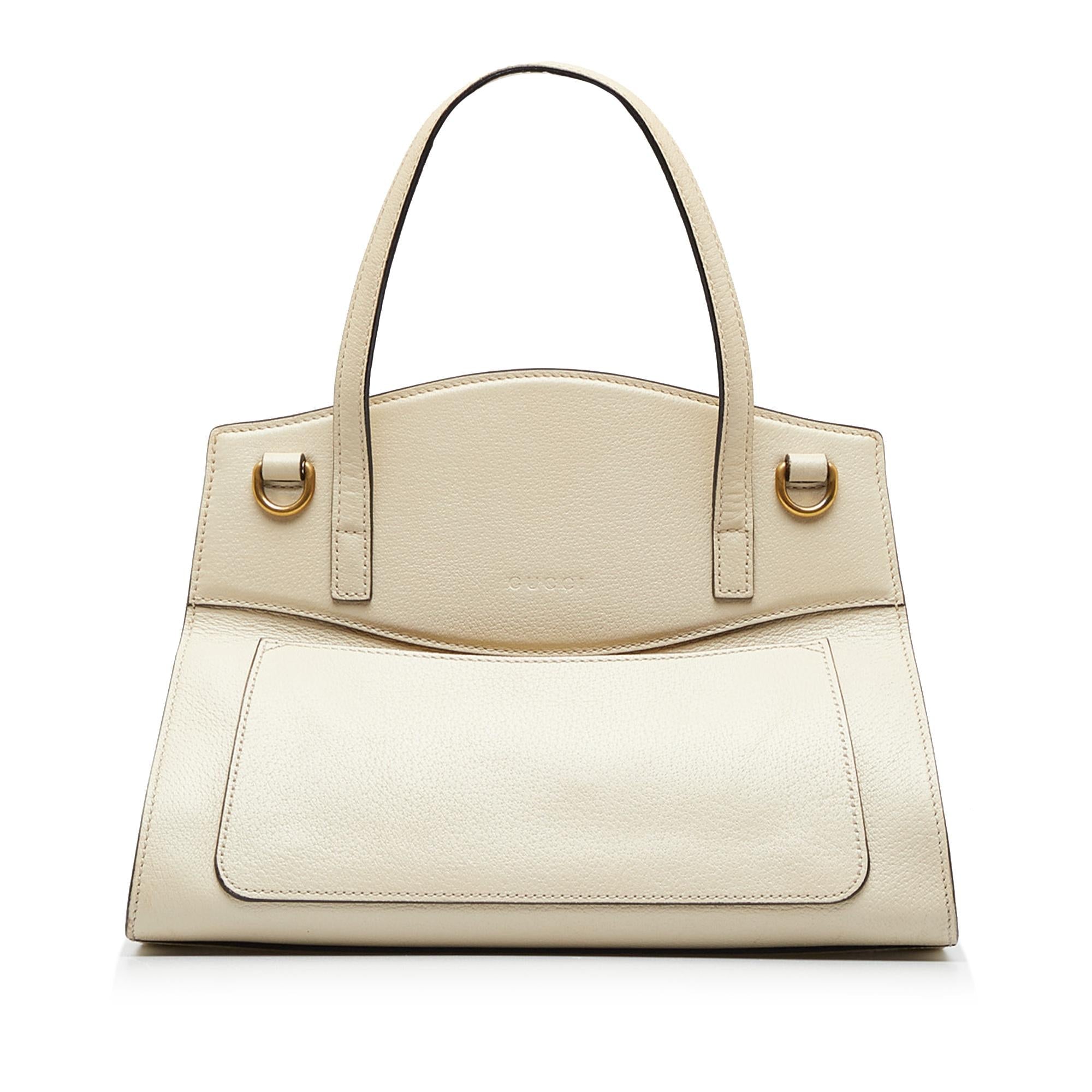 Gucci Medium Web Linea Butterfly Totem Satchel (SHG-BYS4EZ)