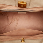 Gucci Medium Web Linea Butterfly Totem Satchel (SHG-BYS4EZ)