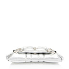 Gucci Metallic Calfskin Horsebit Chain Medium Shoulder Bag (SHF-dYk9f1)