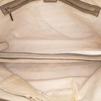Gucci Metallic Grained Leather Bella Tote