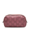 Gucci Metallic Guccissima Leather Cosmetic Case (SHF-GVRdPQ)