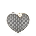 Gucci Metallic Guccissima Heart Coin Pouch (SHF-19887)