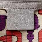 Gucci Metallic Guccissima Leather Britt Tote