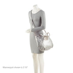 Gucci Metallic Guccissima Leather Britt Tote