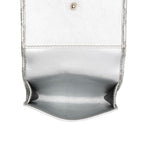 Gucci Metallic Guccissima Leather Card Case (SHF-euO3ug)