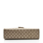 Gucci Metallic Guccissima Leather Emily Large Shoulder Bag (SHF-tKZxyz)