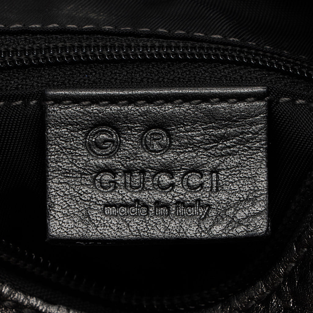 Gucci Metallic Guccissima Leather Small Hobo (SHF-WaBJWh)