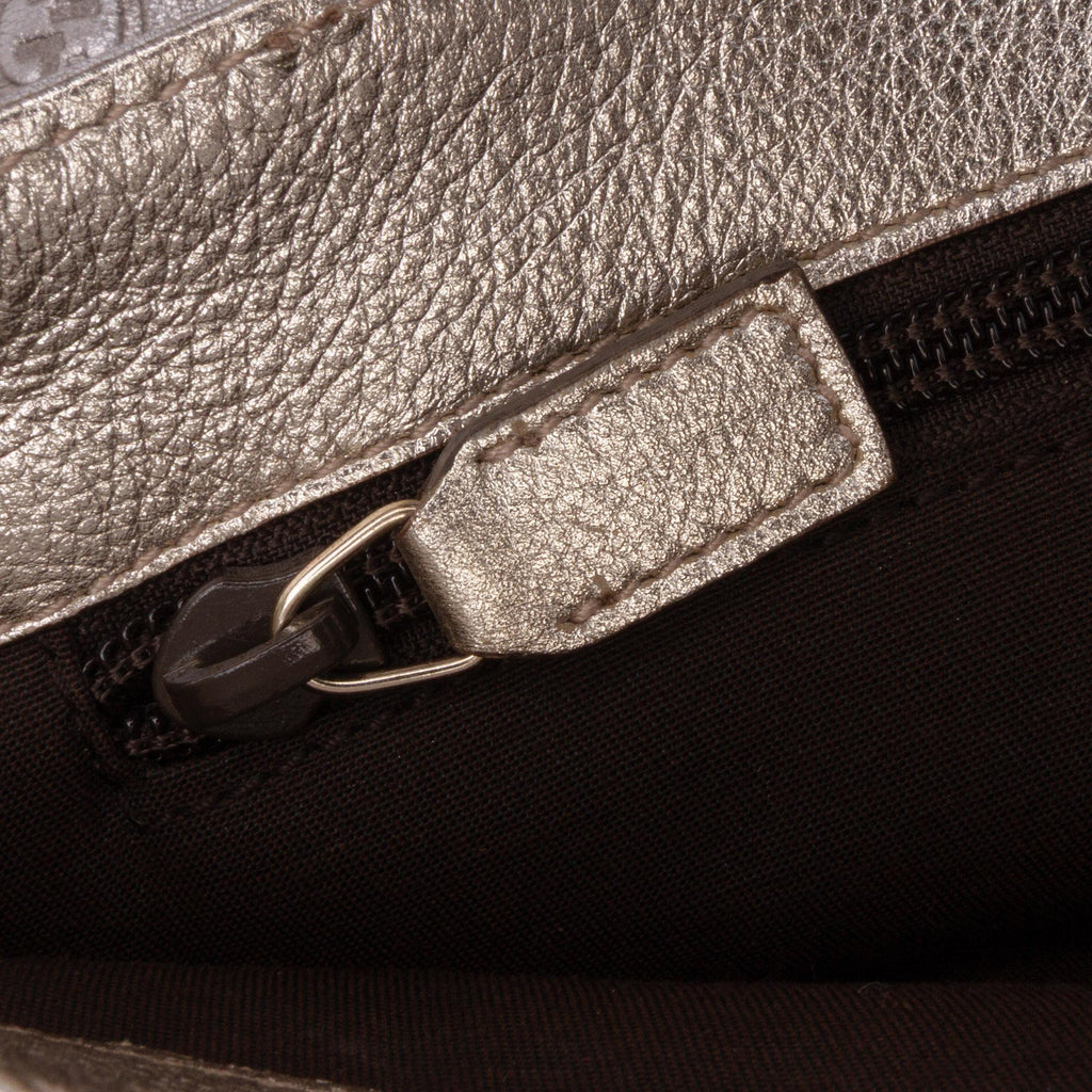 Gucci Metallic Guccissima Tote