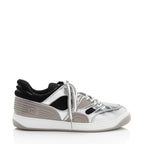Gucci Metallic Leather Basket Sneakers - Size 9 / 39 (SHF-I0e3sE)