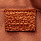 Gucci Metallic Leather Broadway Tassel Zip Clutch