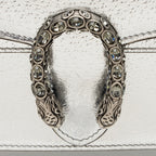 Gucci Metallic Leather Crystal Dionysus Mini Shoulder Bag