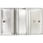 Gucci Metallic Leather GG Marmont Card Case