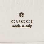 Gucci Metallic Leather GG Marmont Card Case