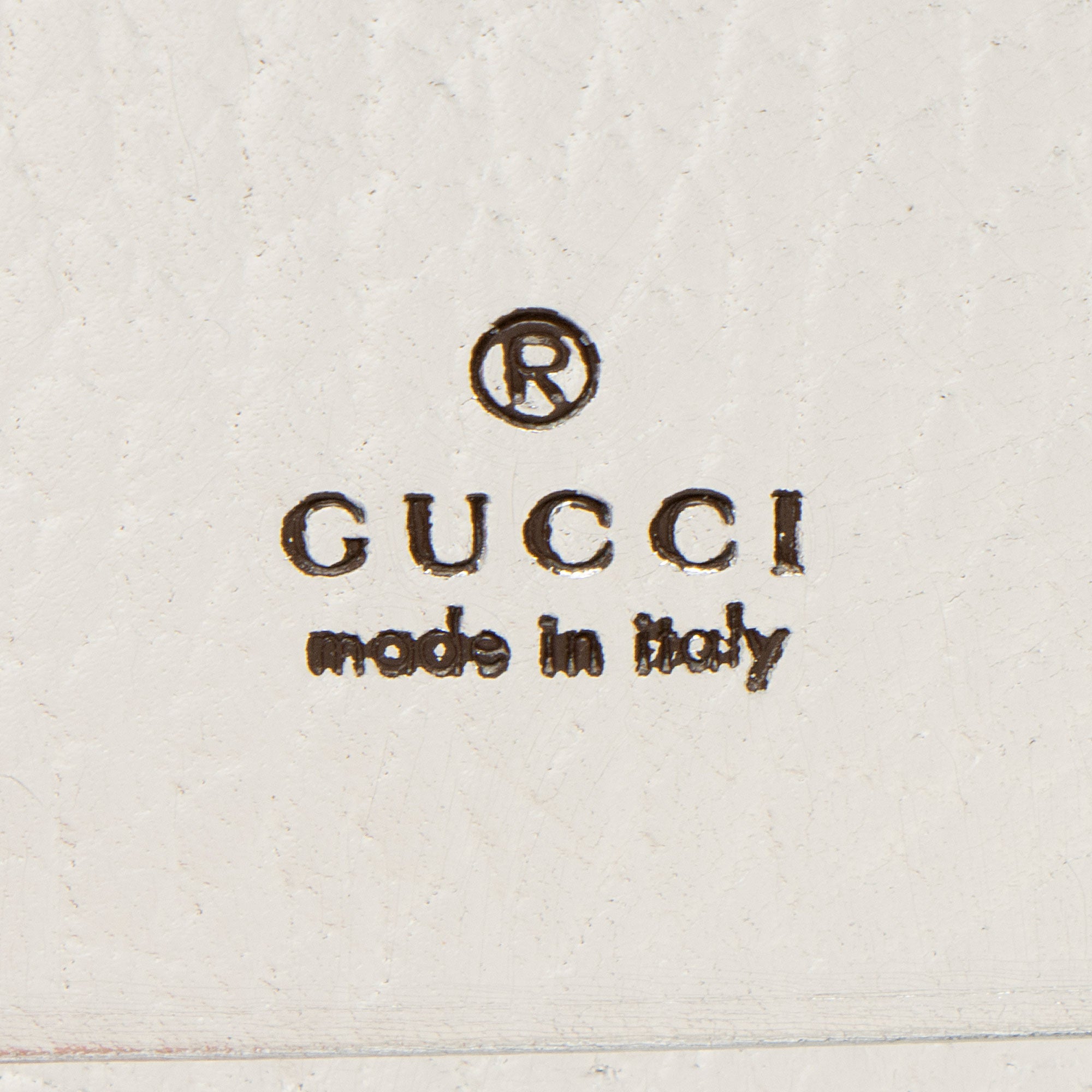 Gucci Metallic Leather GG Marmont Card Case